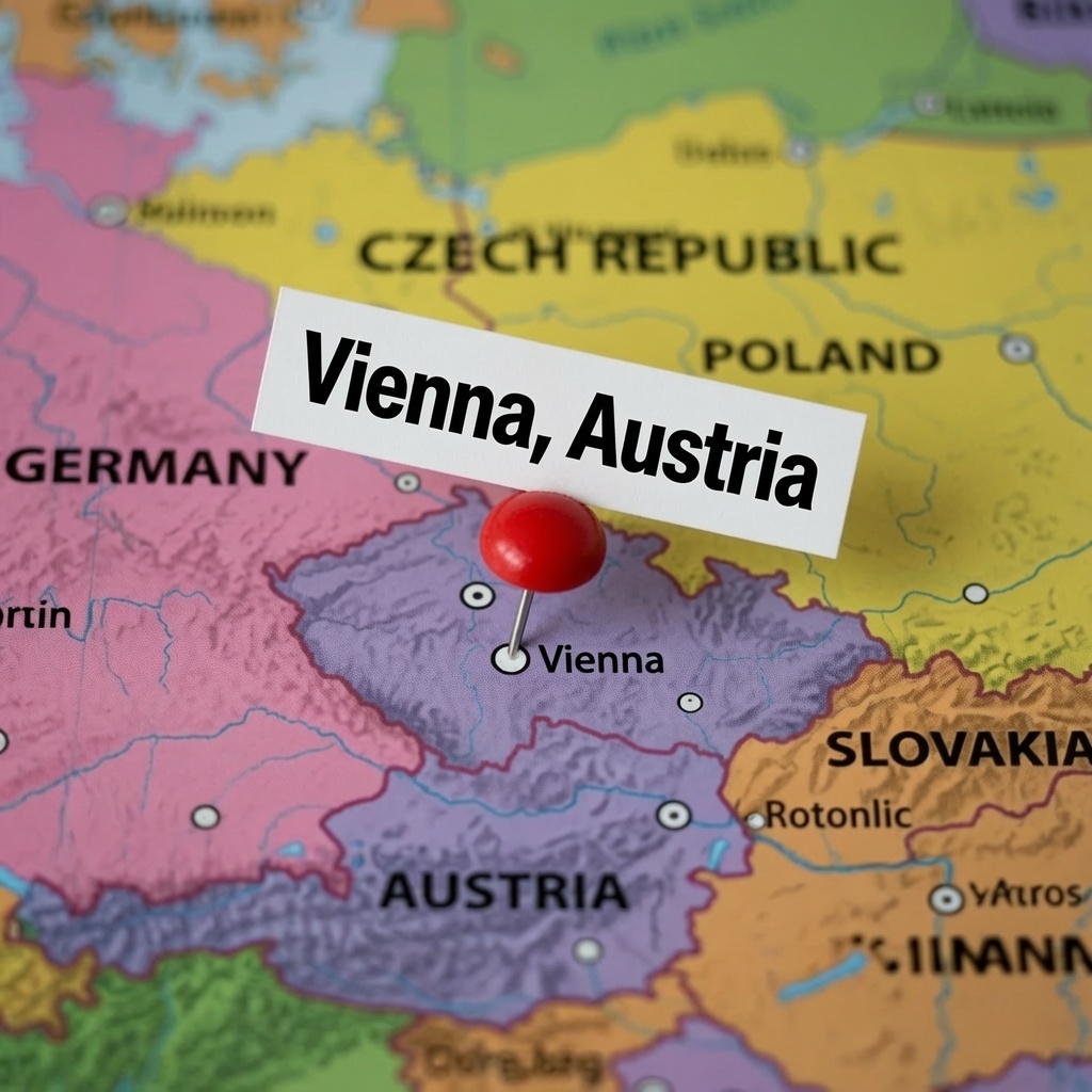 Map of Vienna